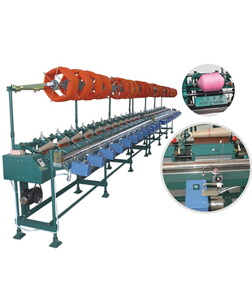 FH230-D Electric overfeed hank to cone winding machine